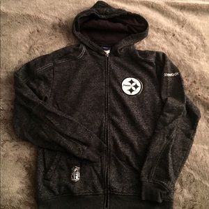 Steelers Zip Up Sweatshirt